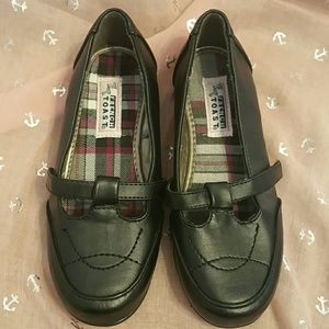 French Toast  Mary Jane style shoes. (item108)